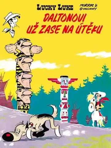 Komiksy Lucky Luke: Daltonovi už zase na útěku - René Goscinny,Michal Lázňovský,Morris