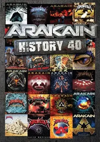 Hudba - noty, spevníky, príručky Arakain History 40 - Tomáš Barančík,Urban Jiří