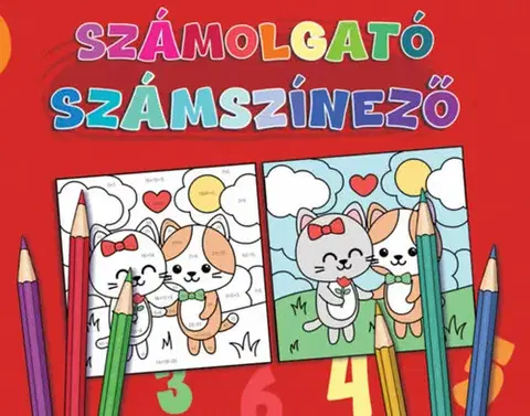 Príprava do školy, pracovné zošity Számolgató számszínező