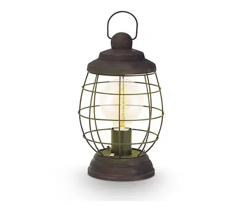 Lampy Eglo 49288 - Stolná lampa BAMPTON 1xE27/60W/230V 49288