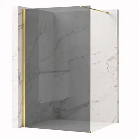 Sprchové dvere REA/S - Sprchová zástena Flexi Grey / Gold 90 KPL-K99785