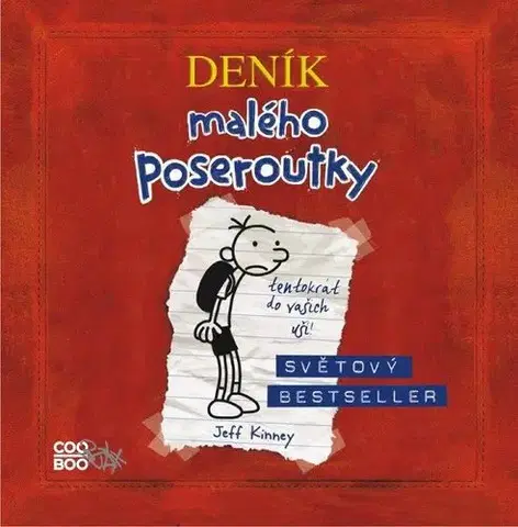 Audioknihy CooBoo Deník malého poseroutky - audio CD