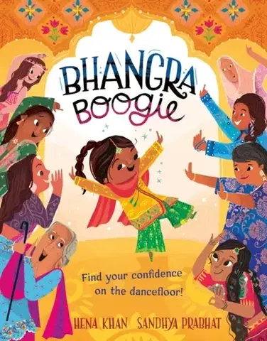 Leporelá, krabičky, puzzle knihy Bhangra Boogie - Hena Khan