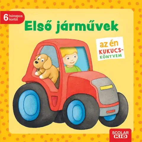 Leporelá, krabičky, puzzle knihy Az én kukucs-könyvem - Első járművek - Monika Neubacher-Fesser
