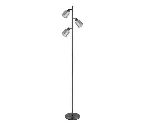 Lampy Globo 54456-3S - Stojacia lampa VILLEGAS 3xE14/25W/230V 54456-3S