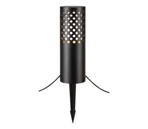 LED osvetlenie Markslöjd 108175 - LED vonkajšie svietidlo GARDEN24 LED/6W/24V, 68 cm, IP44, čierne 108175