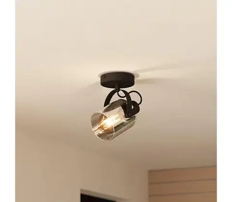 Svietidlá Eglo 99052 - Bodové svietidlo BERREGAS 1xE27/28W/230V 99052