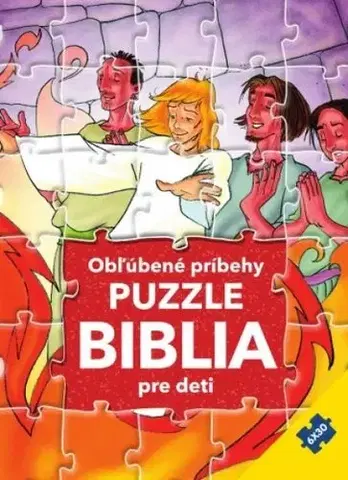 Náboženská literatúra pre deti Obľúbené príbehy - Puzzle - Biblia pre deti - Gustavo Mazali,Gao Hanyu
