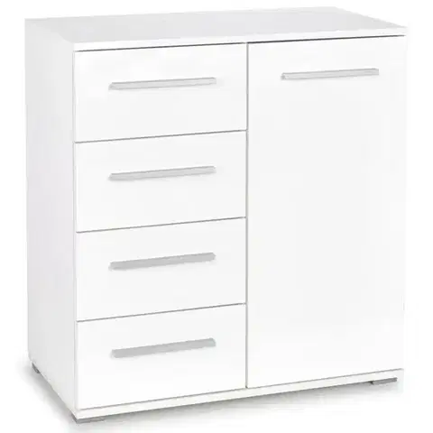 Komody do spálne Komoda Lima KM-2 biela