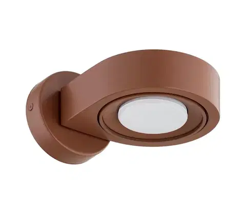 Svietidlá Argon 8902 - Nástenné svietidlo LOTUS 1xGX53/12W/230V terakotové 8902