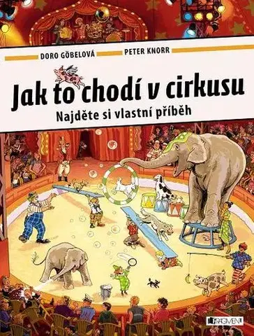 Rozprávky pre malé deti Jak to chodí v cirkusu - Doro Göbelová