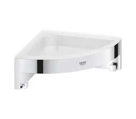 Svietidlá GROHE 41106000 - Rohová sprchová polica START CUBE 16 cm lesklý chróm 41106000