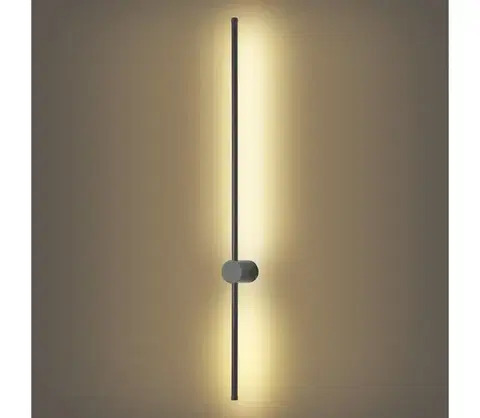 LED osvetlenie BRILAGI - LED Vonkajšie nástenné svietidlo AURA LED/20W/230V 3000K IP54 antracit BRI264