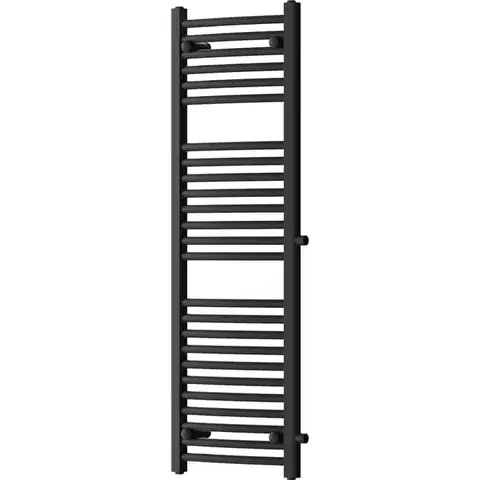 Radiátory do kúpeľne MEXEN - Ares vykurovací rebrík/radiátor 1200 x 400 mm, 442 W, čierna W102-1200-400-00-70-S
