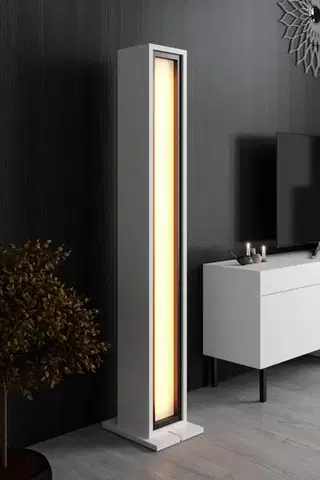 Osvetlenie PRIMA stojacia LED lampa, biela