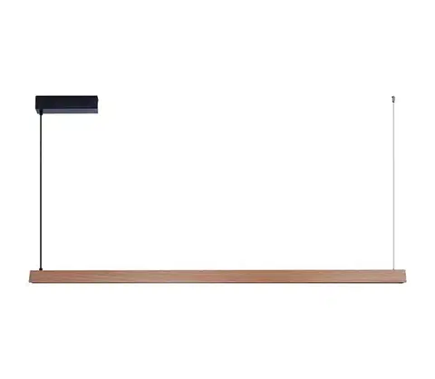 Svietidlá  NEO 07304L - LED stmievateľný luster na lane MADEIRA 33W/230V Wi-Fi Tuya 152 cm dub 07304L