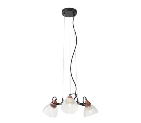 Svietidlá Redo 01-1450 - Luster na lanku RIDGE 3xE27/60W/230V 01-1450