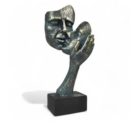 Taburetky Estilo Home Stolná dekorácia 35x22x13 cm živica/patina 5905623250137
