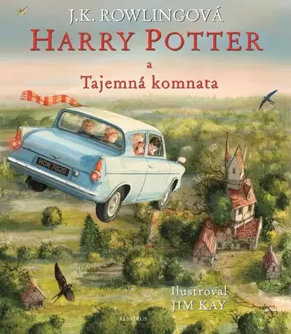 Fantasy, upíri Harry Potter a Tajemná komnata - ilustrované vydání, 2. vydání - Joanne K. Rowling,Jim Kay,Vladimír Medek