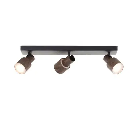 Svietidlá Brilliant - LED Bodové svietidlo CADIZ 3xGU10/5W/230V bronzová G01416/76
