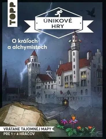 Krížovky, hádanky, hlavolamy Únikové hry: O kráľoch a alchymistoch - Simon Zimpfer,Sebestian Frenzel