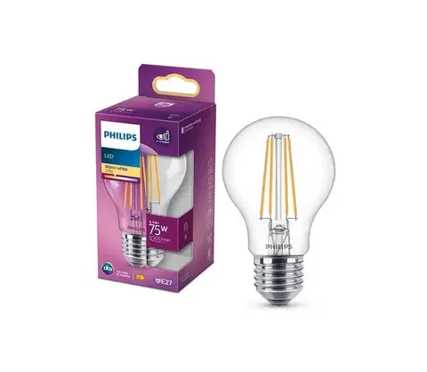LED osvetlenie LED Žiarovka VINTAGE Philips A60 E27/8,5W/230V 2700K 8718699762995