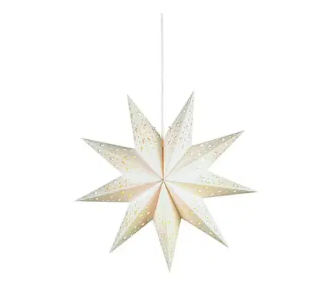 Vianočné dekorácie Markslöjd 700319 - Vianočná dekorácia SOLVALLA 1xE14/25W/230V biela 45 cm 700319