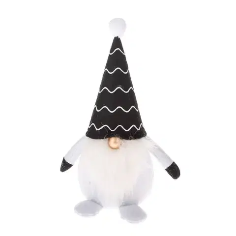 Vianočné dekorácie Vianočná textilná dekorácia Christmas gnome, 27,5 x 11 cm