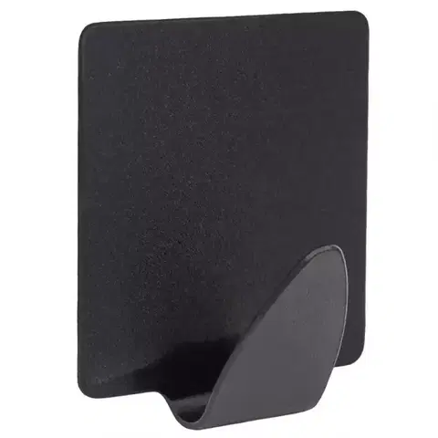 Vešiaky a háčiky na stenu Háčik 6 ks Black