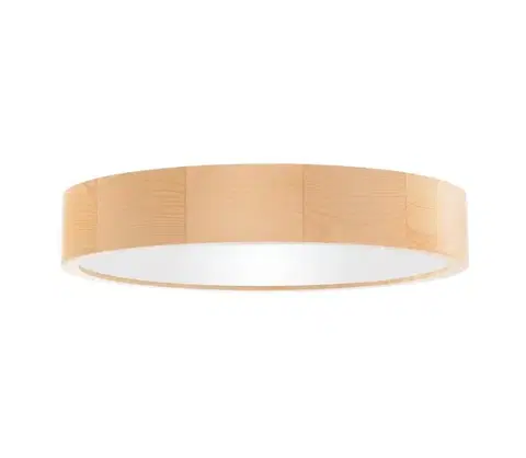 Svietidlá  Stropné svietidlo CLEO 4xE27/24W/230V pr. 47,5 cm borovica 5907623620651