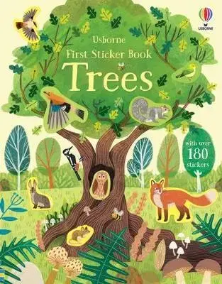 Nalepovačky, vystrihovačky, skladačky First Sticker Book Trees - Jane Bingham,Jean Claude