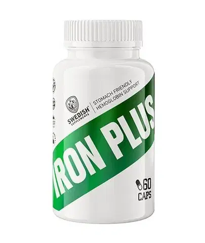 Železo Iron Plus - Swedish Supplements 60 kaps.