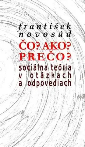 Eseje, úvahy, štúdie Čo? Ako? Prečo? - František Novosad