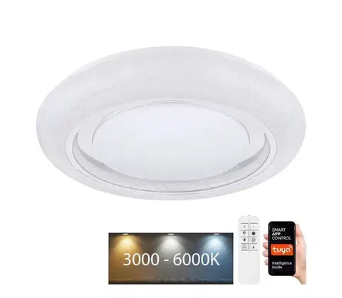 Svietidlá Globo 483111-28SH - LED stmievateľné stropné svietidlo RADA LED/28W/230V + diaľkové ovládanie 483111-28SH