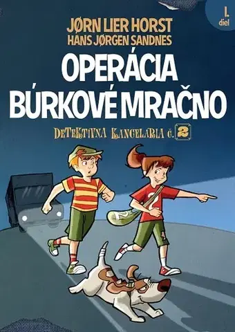 Pre deti a mládež Operácia Búrkové mračno - Jorn Lier Horst,Hans Jorgen Sandnes (ilustrátor)