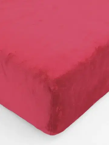 Plachty MKLozkoviny.sk Plachta mikroplyš Deluxe 180 x 200 cm - tmavo červené