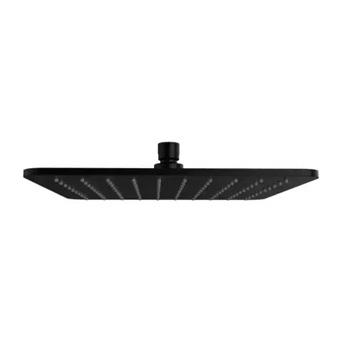 Kúpeľňové batérie OMNIRES - SLIMLINE dažďová sprcha, 25 x 25 cm čierna mat /BLM/ WG225/OBL