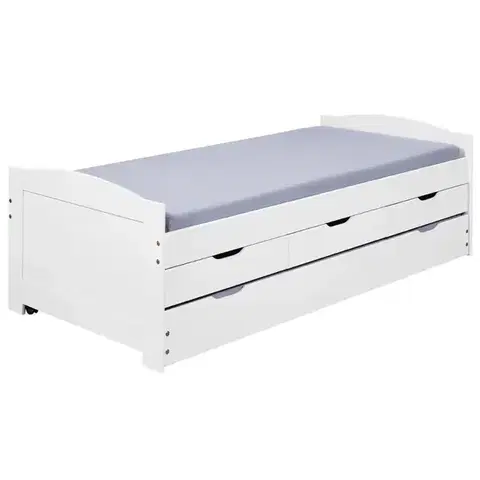 Postele pre dievčatá Posteľ 20900245 Ulli 90x200 Biela
