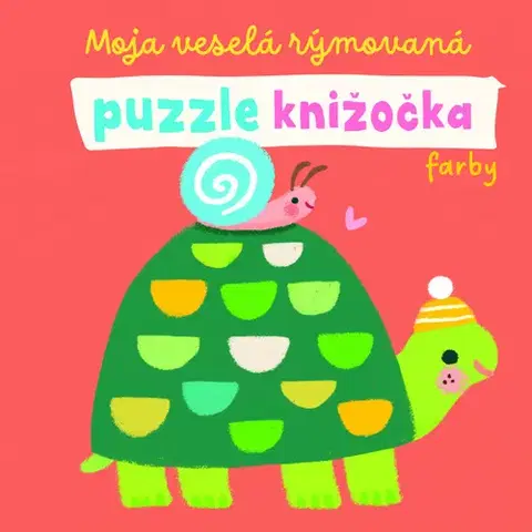 Leporelá, krabičky, puzzle knihy Moja veselá rýmovaná puzzle knižočka Farby