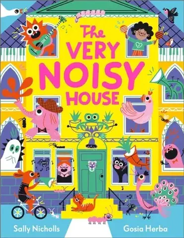 Leporelá, krabičky, puzzle knihy The Very Noisy House - Sally Nicholls