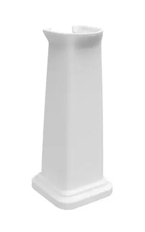 Doplnky do kúpeľne GSI - CLASSIC univerzálny keramický stĺp k umývadlu 66x27cm, biela ExtraGlaze 877011