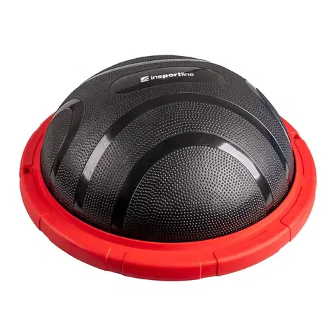 Balančné podložky Balančná podložka inSPORTline Dome Edge červeno-čierna