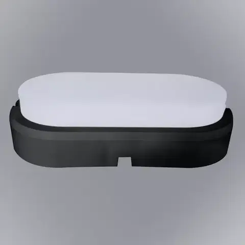 LED stropnice Stropnica longiduitálny čierna 15W VO1846 PL1