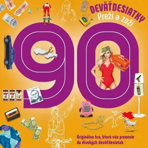 Párty hry Familium Spoločenská hra Deväťdesiatky