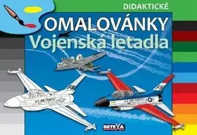 Nalepovačky, vystrihovačky, skladačky Vojenská letadla