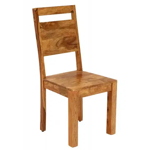 Jedálenské stoličky Stolička Amba z indického masívu palisander