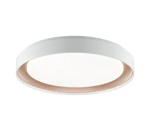 Svietidlá Brilliant - Stmievateľné LED stropné svietidlo WALDO LED/36W/230V biela/ružové zlato + diaľkový ovládač G82016/85