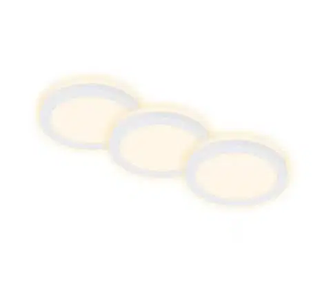 Svietidlá Briloner 7055-036 - SADA 3x LED Kúpeľňové podhľadové svietidlo LED/3W/230V IP44 7055-036