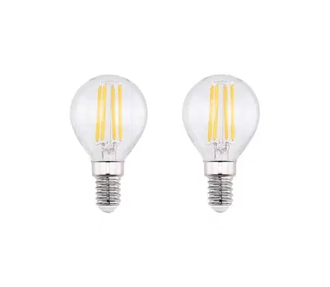 LED osvetlenie SADA 2x LED Žiarovka VINTAGE E14/4W/230V 2700K - Globo 10589-2K 10589-2K