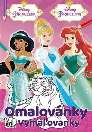 Pre deti a mládež - ostatné Maľovanky A4 Disney Princezné